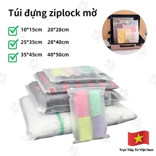 Bộ 5 túi đựng đồ có khóa kéo mờ - Hoàn hảo để sắp xếp quần áo và đồ lót
