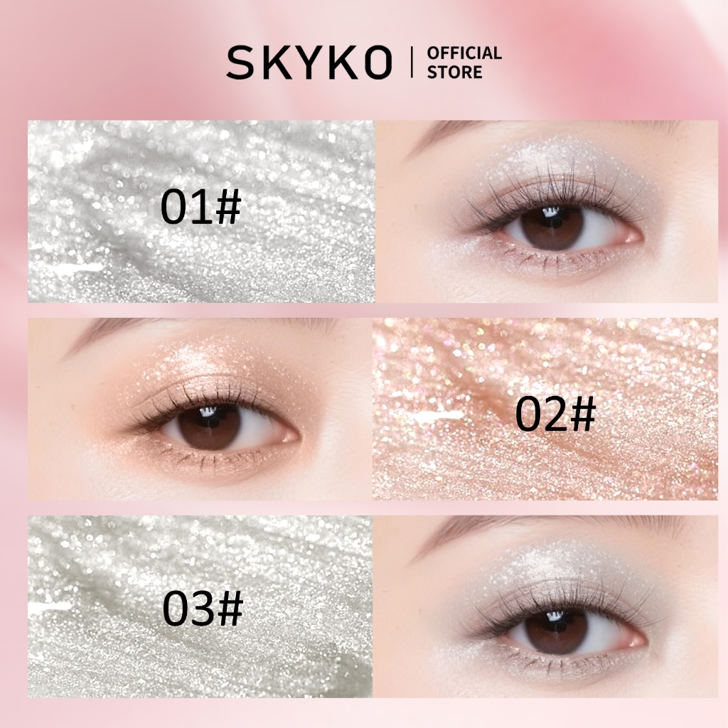[Combo] SKYKO Phấn mắt dạng lỏng Shining Highlighter Lâu trôi