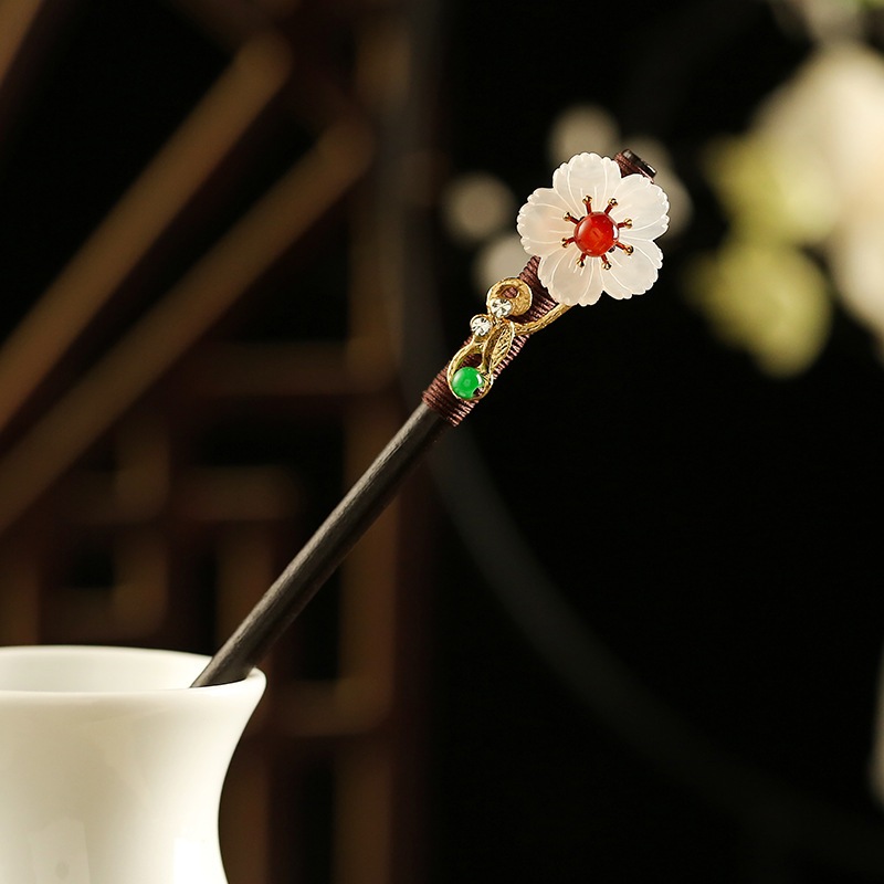 Cổ kẹp tóc retro phong cách Hanfu, phù hợp cho cô gái hiện đại