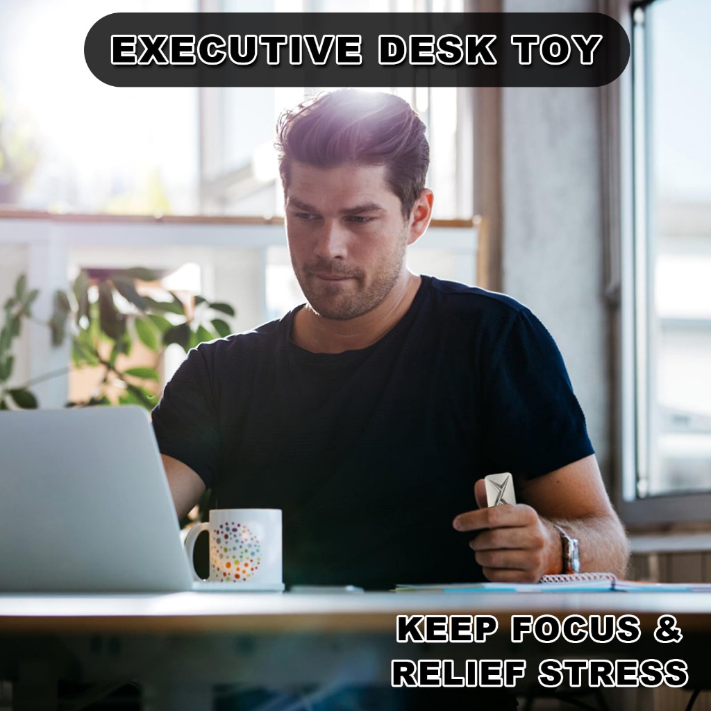 Edc Trượt Khối Kim Loại Đồ Chơi Trượt Người Lớn Giảm Căng Thẳng Từ Kim Loại Vô Hạn Giảm Căng Thẳng Con Quay Hồi Chuyển Đồ Chơi Giảm Căng Thẳng