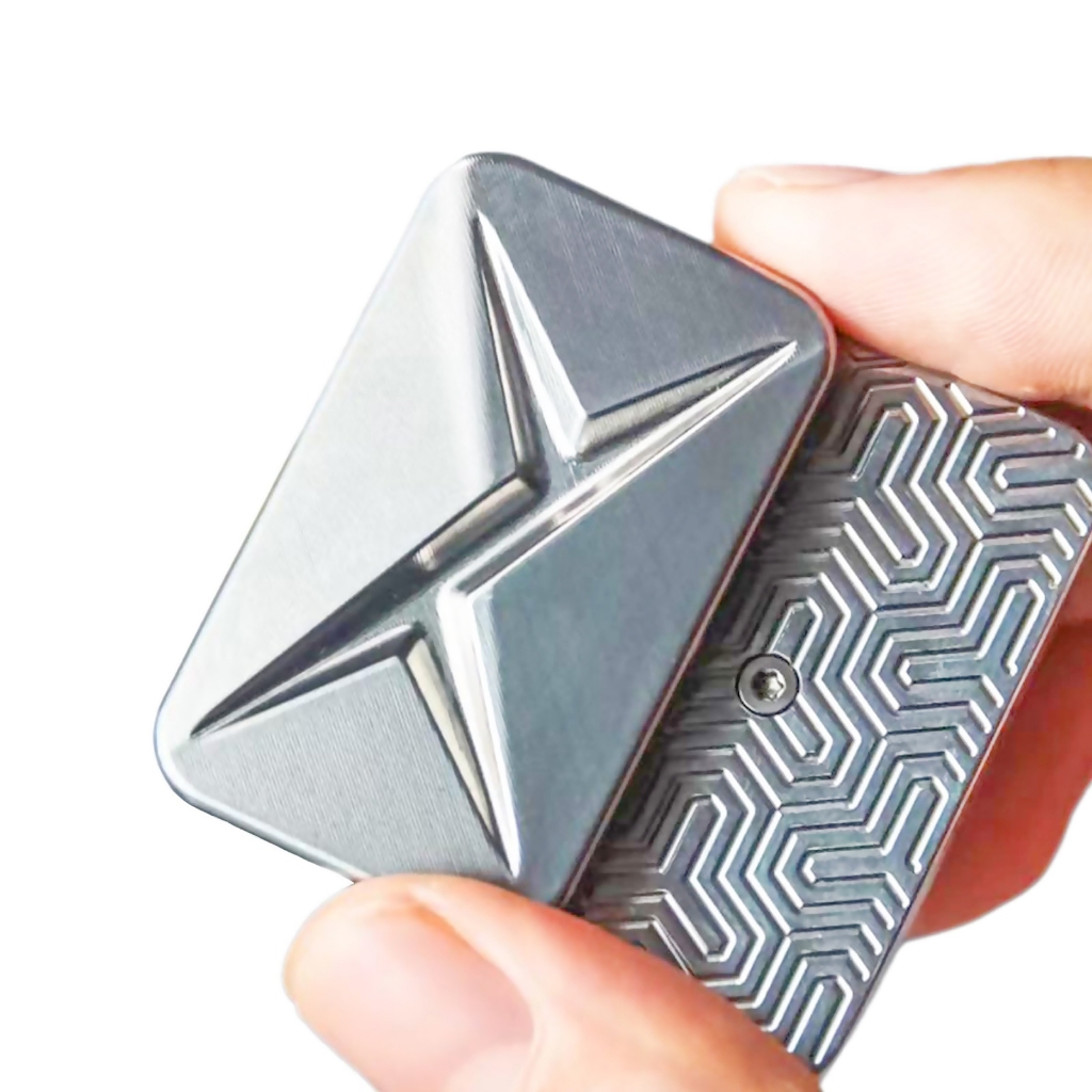 Edc Trượt Khối Kim Loại Đồ Chơi Trượt Người Lớn Giảm Căng Thẳng Từ Kim Loại Vô Hạn Giảm Căng Thẳng Con Quay Hồi Chuyển Đồ Chơi Giảm Căng Thẳng