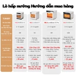 TJean Lò nướng hơi nước  không dầu 18L , cảm ứng màu ,Lò nướng gia dụng đa chức năng(12 tháng) — ảnh 2