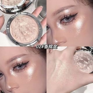 Lion Series High Gloss Powder Face Kem bóng cao ba chiều làm sáng da Pearlescent