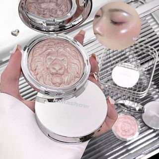 Lion Series High Gloss Powder Face Kem bóng cao ba chiều làm sáng da Pearlescent