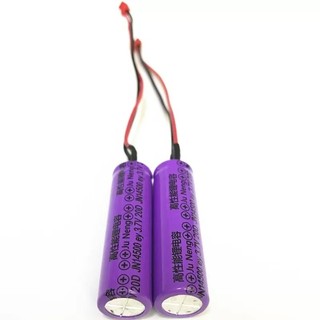 [Sẵn Sàng Cung Cấp] 1 Pin Tụ Điện 3.7V Tụ Điện 14500 Pin Lithium 500mah MAh Sạc 500 Lần Tụ Điện Tím