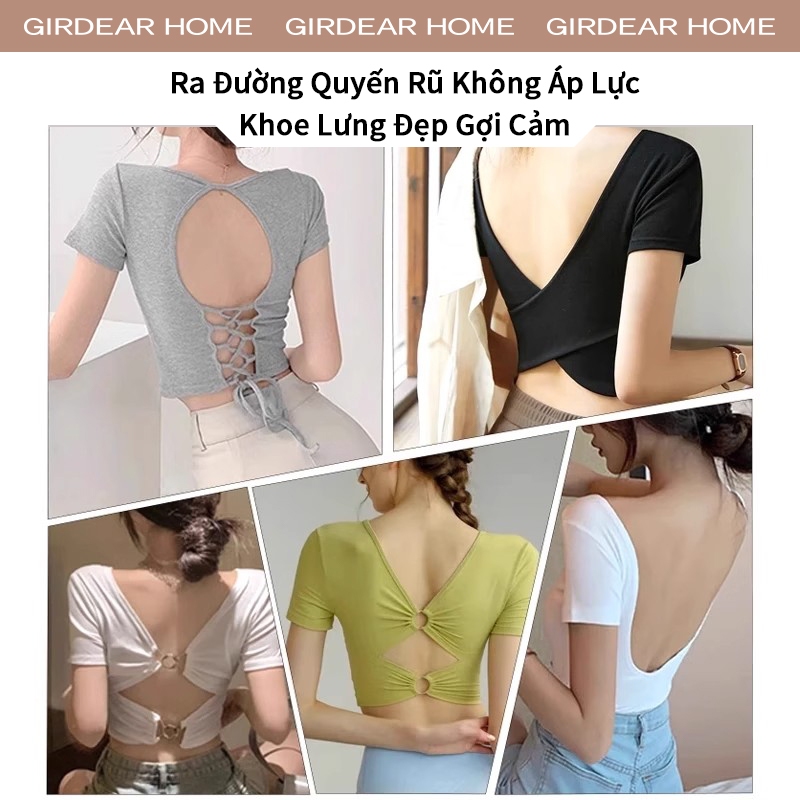 Girderear Home hở lưng áo lót sexy underwear áo ngực không dây Áo Ngực Nữ Push-Up Deep V Backless Chất Liệu Silk Siêu Mỏng,GH13
