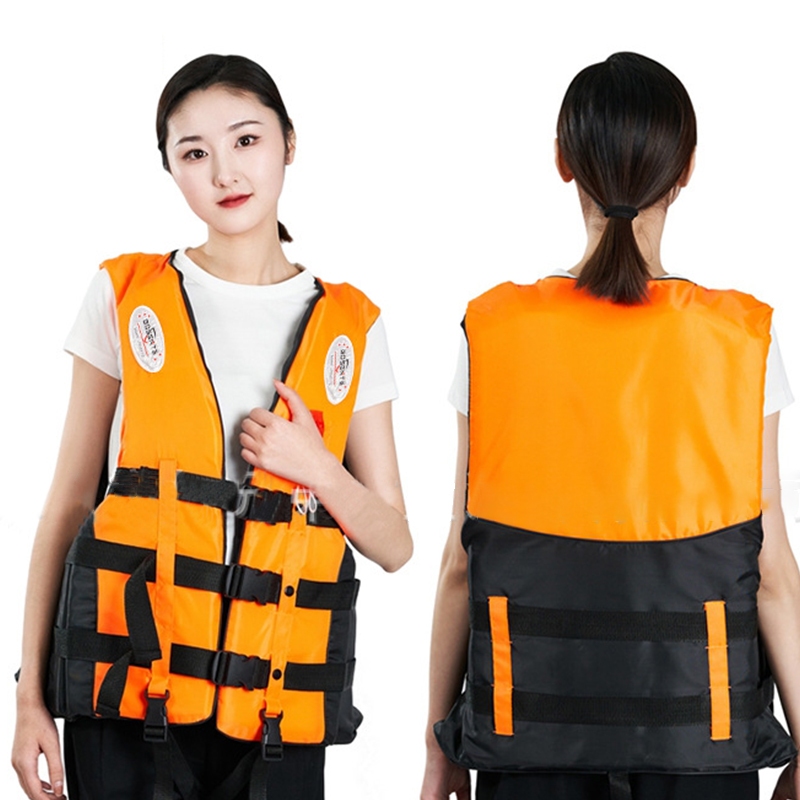 Áo khoác cứu sinh kiểm soát lũ lụt khẩn cấp dành cho người lớn và trẻ em Thuyền câu cá nổi cao