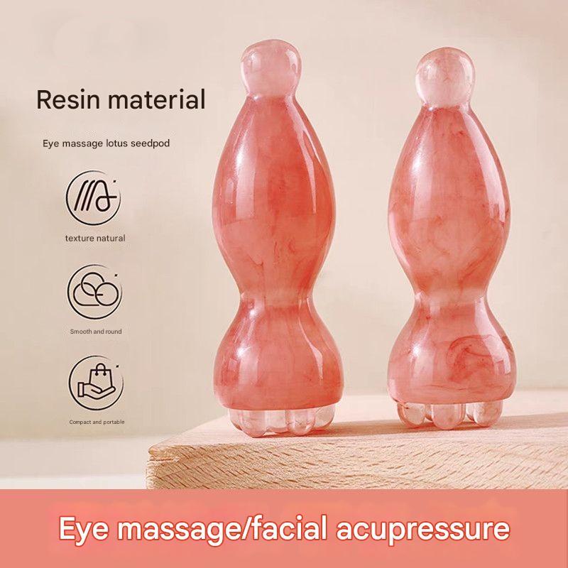 Dụng Cụ Massage Mắt 5 Răng Nhựa Mini Chăm Sóc Da Mặt - Hình Ảnh Thực Tế