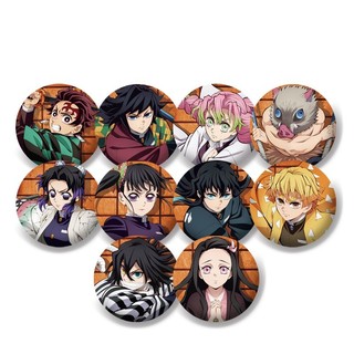 Móc khóa Demon Slayer Tanjirou Kamado & Nezuko Tomioka 58mm - Quà tặng bộ sưu tập