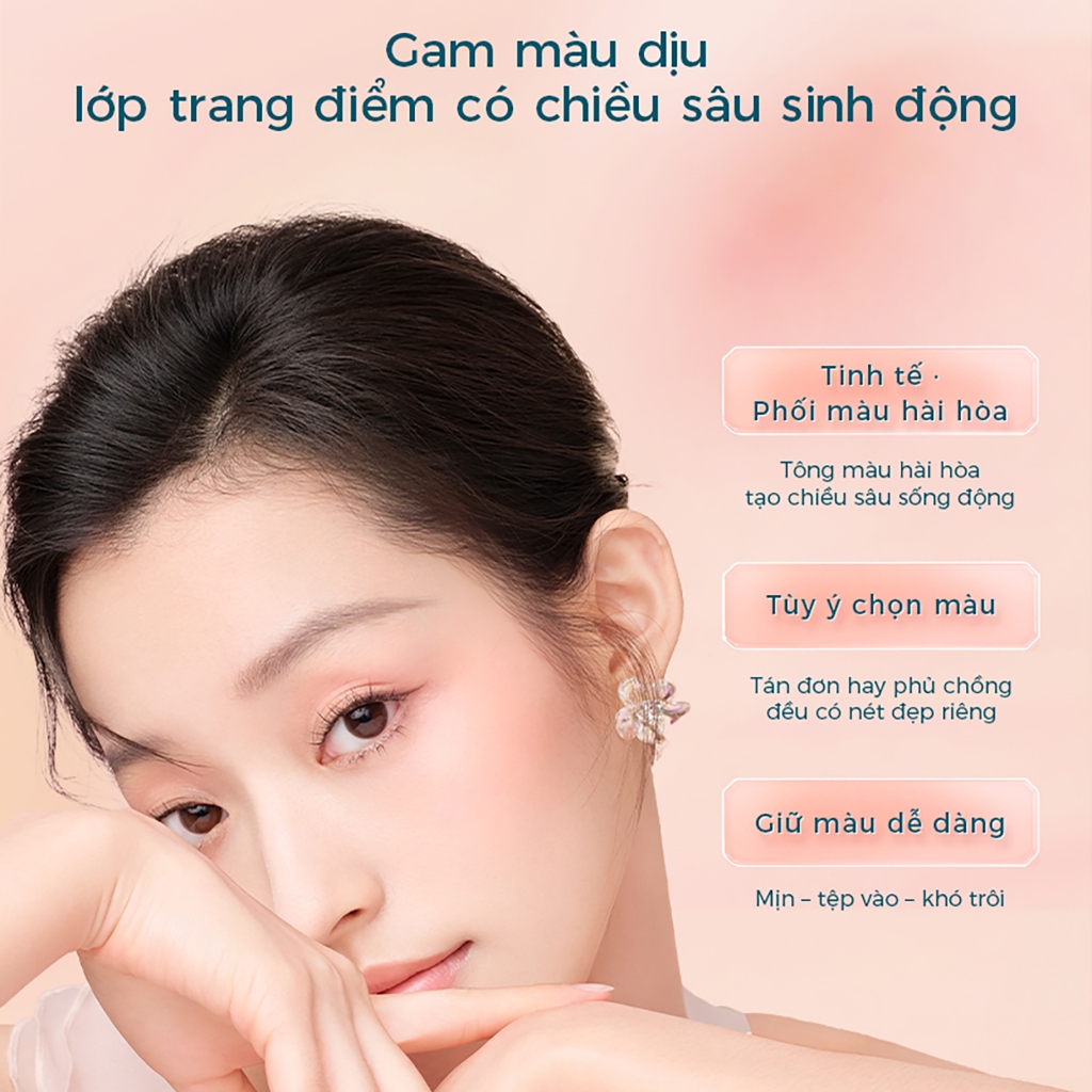 【Trần Kiều 96 Livestream】Florasis ( Hoa Tây Tử)  Má Hồng Kem Peony Dream Cream Blush 3 trong 1 – Má Hồng, Highlight, Tạo Khối 4g