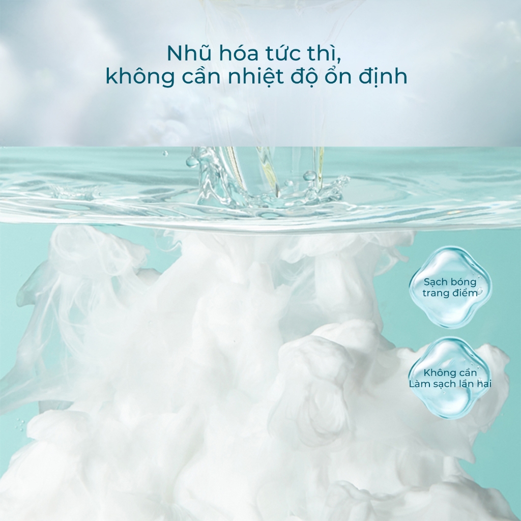 Florasis ( Hoa Tây Tử)  Dầu Tẩy Trang Tinh Chất Botanical Hydra-Soothe Balancing— Dưỡng Da Dịu Nhẹ, Tẩy Sạch Lớp Makeup bụi bẩn