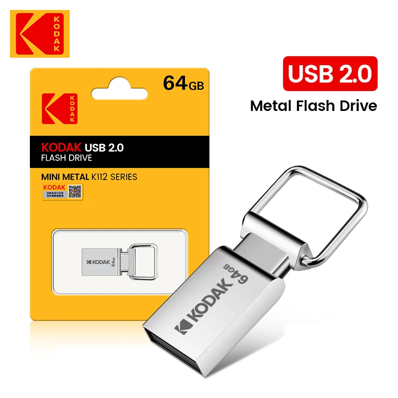 KODAK K112 USB2.0 Flash Drive Super Mini Pen Drive 32GB Pendrive USB ...
