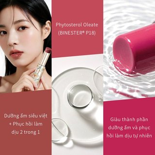 Son thỏi bóng dưỡng ẩm Catkin Glossy Lip Balm Dưỡng ẩm Dưỡng chất dồi dào Bóng mượt cao Juicy Lasting Lip Makeup