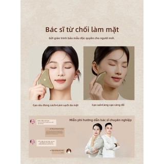 Dụng cụ cạo gió bằng sừng chuyên dụng, massage giải cảm cho cơ thể - MH813