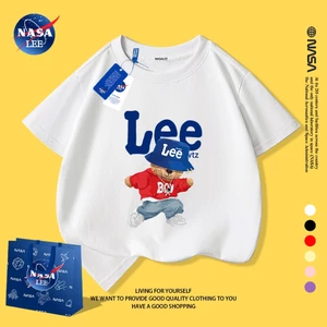 Áo Thun Nam Trẻ Em Cotton NASA - Form Rộng Thoáng Mát, Cực Mềm