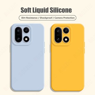 Ốp Silicon Lỏng Mềm Tương Thích Cho OnePlus 15 Ống Kính Bảo Vệ Toàn Diện Màu Trơn Đơn Giản Vỏ Chống Sốc AP003 SYKD02