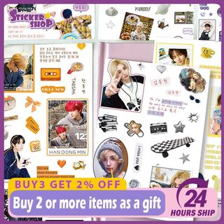 8 Chiếc Hàn Quốc Kpop Thần Tượng Bé Trai Nhóm BOYNEXTDOOR Miếng Dán Điện Thoại Trang Trí Chống Thấm Nước Miếng Dán Quạt Quà Tặng
