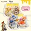 Chính Hãng Disney Star Treasure Series Stitch Tits Đầu Dễ Thương Hoa Bộ Tóc Phụ Kiện Tóc
