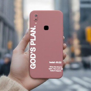 Dành cho Vivo Y1S Y81 Y81i Y85 Y91 Y91C Y93 Y100 5G Vivo 1808 1811 1812 1820 Vivo V9 Vivo S1 S1 Pro Ốp lưng silicon mềm chống sốc Vỏ điện thoại thiết kế kế kế hoạch của Chúa