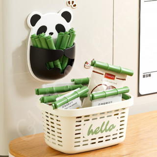 Mini Panda Niêm Phong Kẹp Treo Tường Chống Ẩm Nam Châm Tủ Lạnh Chọn Kép Đồ Ăn Nhẹ Lưu Trữ