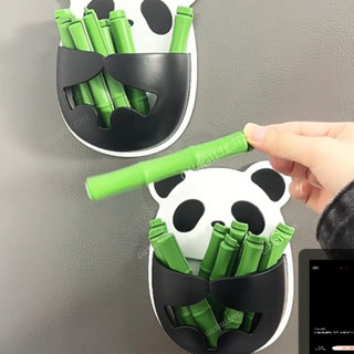 Mini Panda Niêm Phong Kẹp Treo Tường Chống Ẩm Nam Châm Tủ Lạnh Chọn Kép Đồ Ăn Nhẹ Lưu Trữ