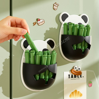 Mini Panda Niêm Phong Kẹp Treo Tường Chống Ẩm Nam Châm Tủ Lạnh Chọn Kép Đồ Ăn Nhẹ Lưu Trữ