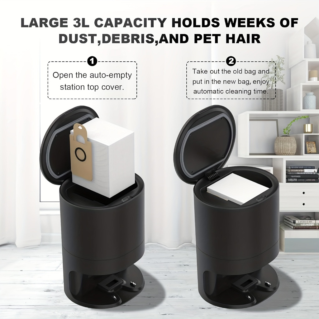 Túi Đựng Bụi Cho Proscnic M7 Pro M8 Pro Lydsto G2 ILIFE T10S Robot Quét Thay Thế Máy Hút Bụi