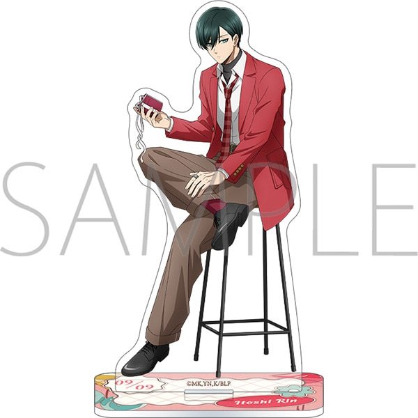 Chân đế Acrylic khóa xanh - Rin Itoshi, Yoichi Isagi, Nagi Seishiro Yo Hiori - Móc khóa Anime Merch