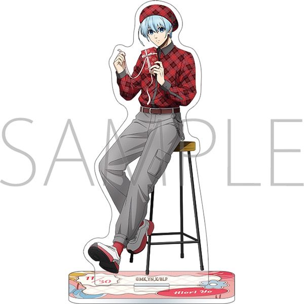 Chân đế Acrylic khóa xanh - Rin Itoshi, Yoichi Isagi, Nagi Seishiro Yo Hiori - Móc khóa Anime Merch