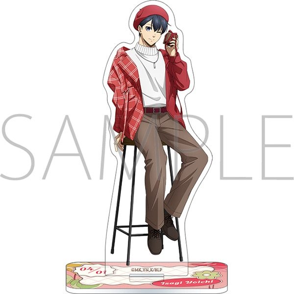 Chân đế Acrylic khóa xanh - Rin Itoshi, Yoichi Isagi, Nagi Seishiro Yo Hiori - Móc khóa Anime Merch