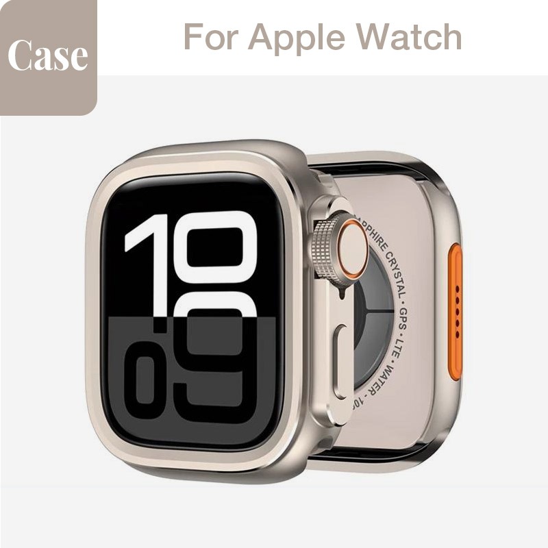 Nam Iwatch Siêu Đồng Hồ Chống Sốc Chống Va Chạm Bao Gồm Tất Cả Phim Vỏ Bảo Vệ Tích Hợp Cho Apple Watch S11 S10 46mm Iwatch Band