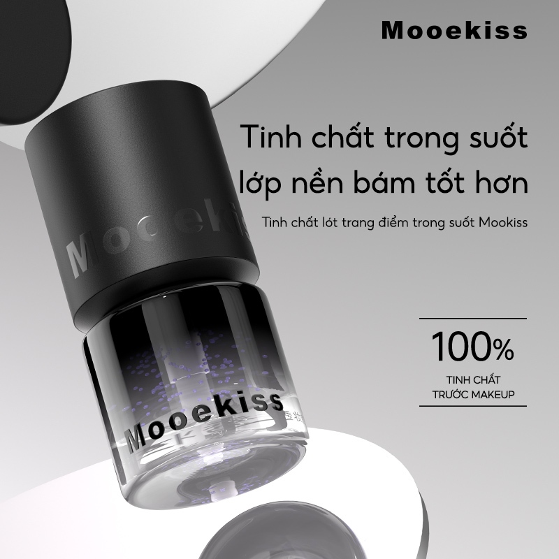 Kem lót trang điểm Mooekiss hiệu quả dưỡng ẩm kiểm soát dầu và bảo vệ tốt lớp nền trang điểm