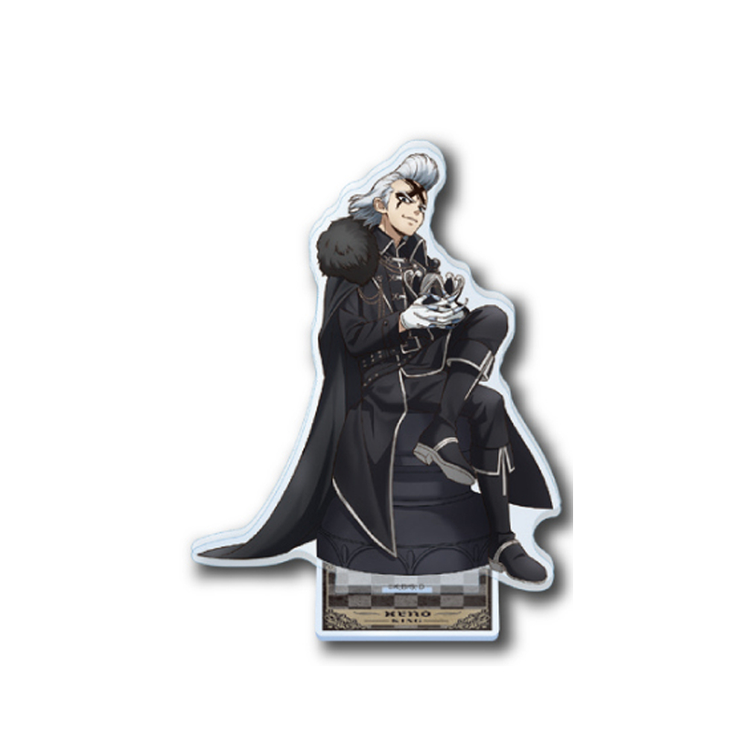 Dr.STONE FamilyMart Collab Chess Acrylic Stand - Senku, Gen, Stanley - Anime Hình Hàng Hóa