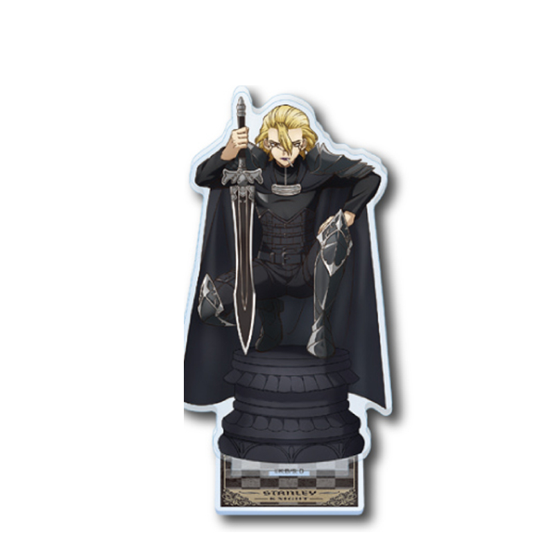 Dr.STONE FamilyMart Collab Chess Acrylic Stand - Senku, Gen, Stanley - Anime Hình Hàng Hóa