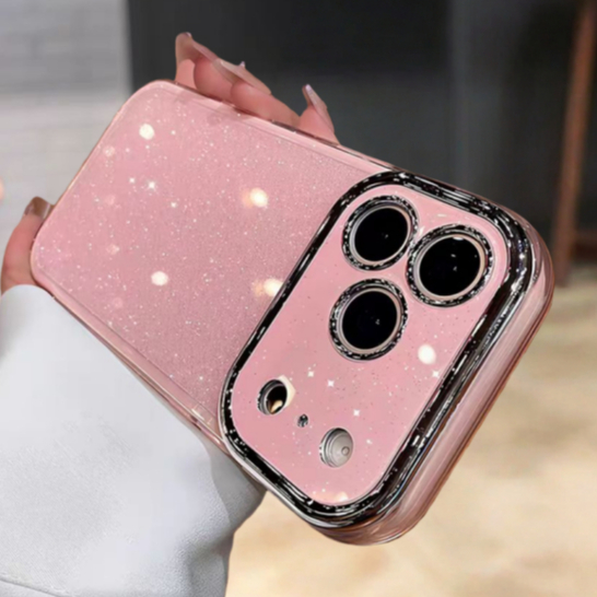 Ốp lưng cứng lấp lánh 3 trong 1 tương thích với iPhone 11 Pro max 12 pro max 13 pro max 14 pro max 15 pro max 16 pro max 17pro max 16plus 17air case