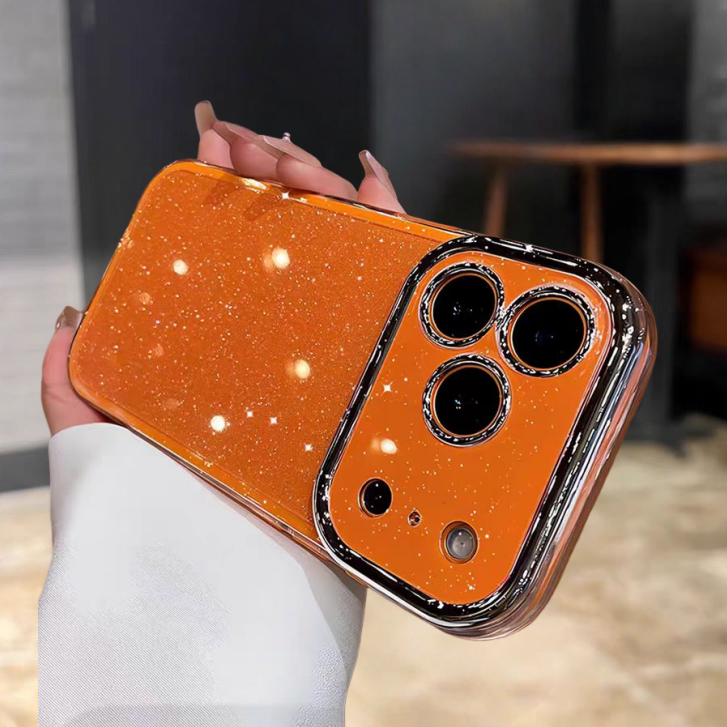 Ốp lưng cứng lấp lánh 3 trong 1 tương thích với iPhone 11 Pro max 12 pro max 13 pro max 14 pro max 15 pro max 16 pro max 17pro max 16plus 17air case