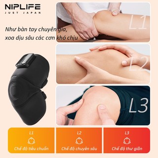 Máy Massage Đầu Gối-NIPLIFE KM-01 Giảm Đau Nhức Chăm Sóc Khớp Gối Tại Nhà