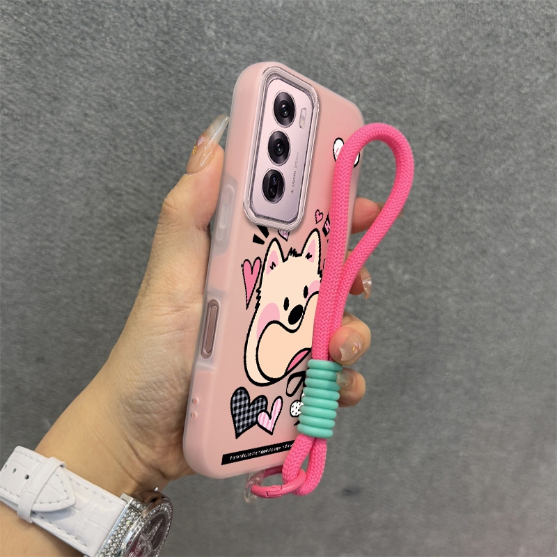 Ốp Lưng Cho Realme C71 Silicone TPU Mềm Cao Cấp Dễ Thương Ốp Lưng Điện Thoại Hình Chú Chó Con Thẩm Mỹ Thiết Kế Mới Miễn Phí Và Tinh Tế Treo Dây