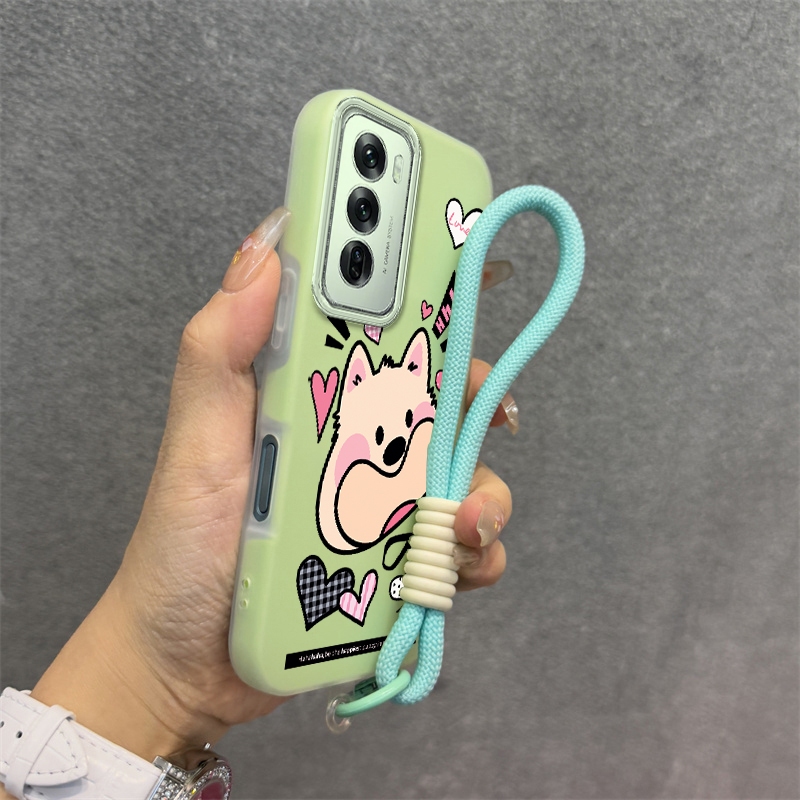Ốp Lưng Cho Realme C71 Silicone TPU Mềm Cao Cấp Dễ Thương Ốp Lưng Điện Thoại Hình Chú Chó Con Thẩm Mỹ Thiết Kế Mới Miễn Phí Và Tinh Tế Treo Dây