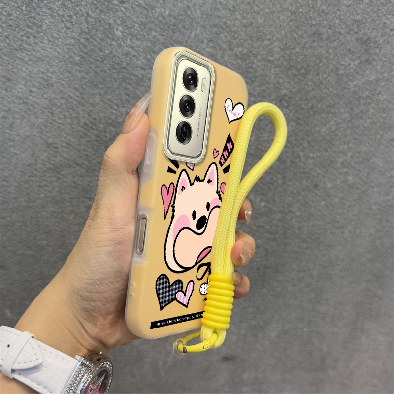 Ốp Lưng Cho Realme C71 Silicone TPU Mềm Cao Cấp Dễ Thương Ốp Lưng Điện Thoại Hình Chú Chó Con Thẩm Mỹ Thiết Kế Mới Miễn Phí Và Tinh Tế Treo Dây