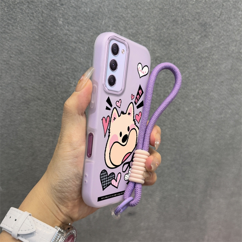 Ốp Lưng Cho OPPO A5 5G Silicone TPU Mềm Ốp Lưng Điện Thoại Hình Chú Chó Con Dễ Thương Cao Cấp Thẩm Mỹ Thiết Kế Mới Dây Treo Miễn Phí Và Tinh Tế