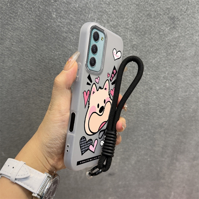 Ốp Lưng Cho OPPO A5 5G Silicone TPU Mềm Ốp Lưng Điện Thoại Hình Chú Chó Con Dễ Thương Cao Cấp Thẩm Mỹ Thiết Kế Mới Dây Treo Miễn Phí Và Tinh Tế