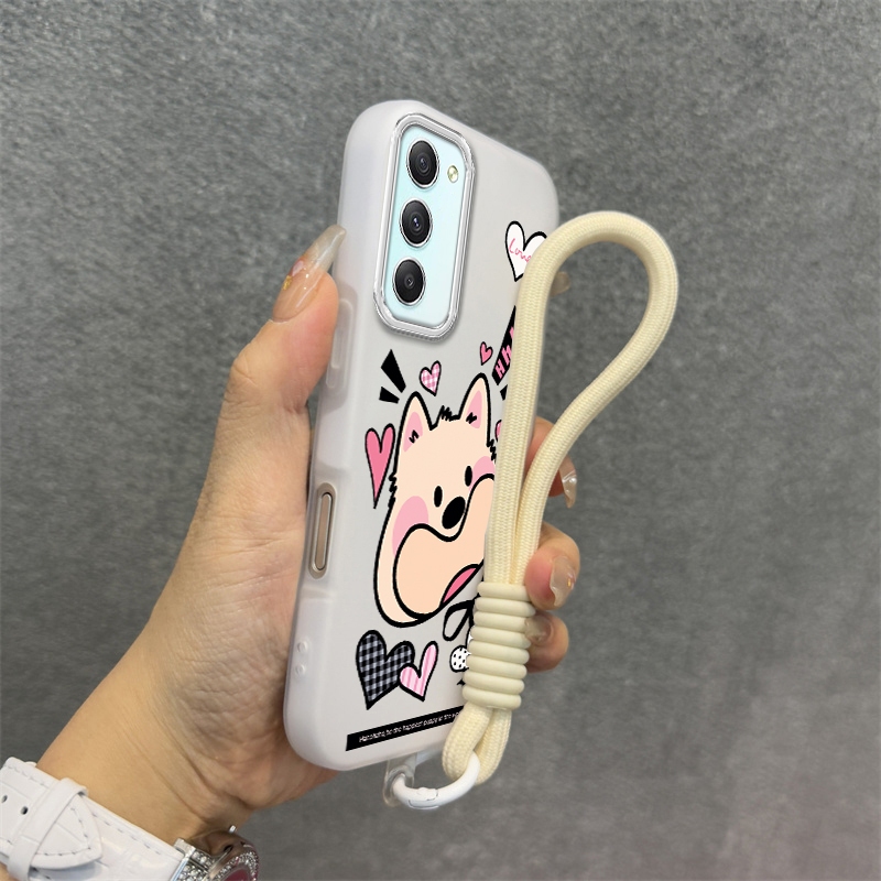Ốp Lưng Cho OPPO A5 5G Silicone TPU Mềm Ốp Lưng Điện Thoại Hình Chú Chó Con Dễ Thương Cao Cấp Thẩm Mỹ Thiết Kế Mới Dây Treo Miễn Phí Và Tinh Tế