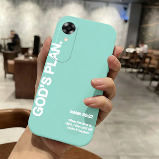Dành cho OPPO A3 PRO A3S A3X A5 2020 A5S A6 Pro A9 2020 A12 A12E A15 A15S A16 A16K A17 A17K A18 A38 A80 Ốp lưng silicon mềm chống sốc Vỏ điện thoại thiết kế kế kế hoạch của Chúa