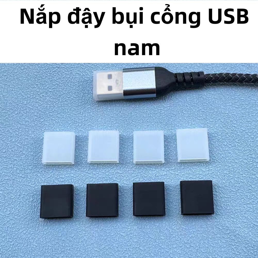 Cổng sạc điện thoại di động chống thất lạc Phích cắm chống bụi Thích hợp cho Apple Android Huawei Xiaomi Type-c Miếng dán chống bụi nước – ảnh mô tả chi tiết 3