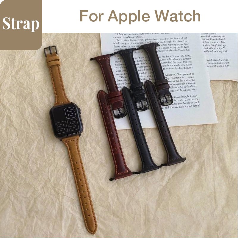 Dây đeo tính khí phiên bản mỏng cổ điển dành cho nữ Thích hợp cho Apple Watch S11 SE3 Ultra3 S10 S9 S8 SE S7 S6 Ultra 49mm 46mm 42mm 44mm 41mm 45mm Dây đeo cổ tay