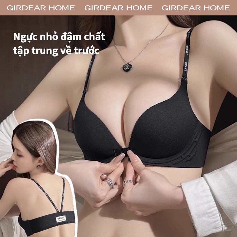 Girdear Home Áo Ngực Không Dây Cho Nam Giới, Thiết Kế Chữ D, Thoáng Khí và Nâng Đẩy,GH28