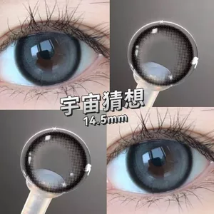 Kính Áp Tròng Màu Hổ Phách Tự Nhiên Đường Kính 14mm