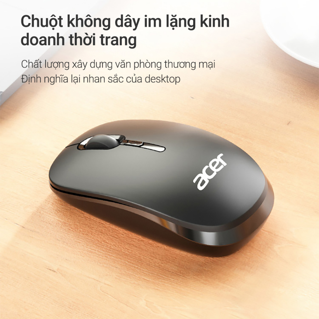 Chuột không dây mới của Acer đã giành được chuột không dây Acer M153 2. Hộp số không dây 4g điều chỉnh DPI động ba chiều đồng thời văn phòng | BigBuy360 - bigbuy360.vn