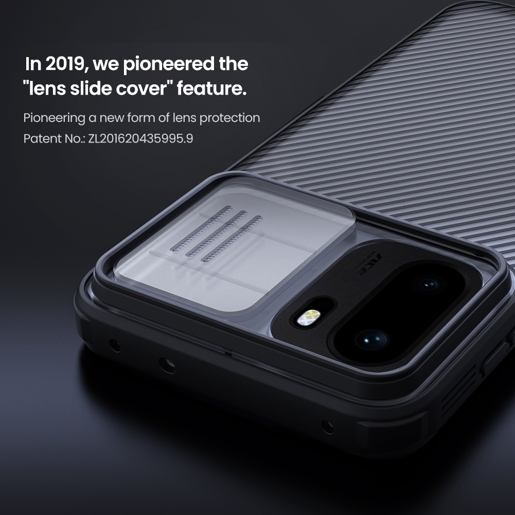 Nillkin Cho OnePlus 15R Ace 6 1 + Ace 6T Camshield Pro PC TPU Bảo Vệ Ống Kính Máy Ảnh Trượt Trượt Ốp Lưng Cứng Vỏ Điện Thoại Vỏ